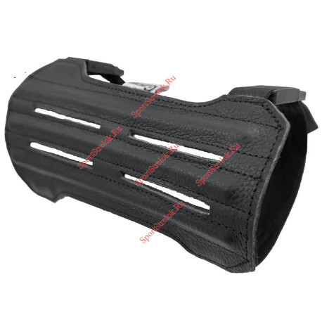 Крага Centershot 19см (кожа) черная